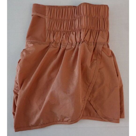 Free People Movement OB1128291 Women's Sz S Brushed Apricot The Way Home Shorts - Picture 9 of 13